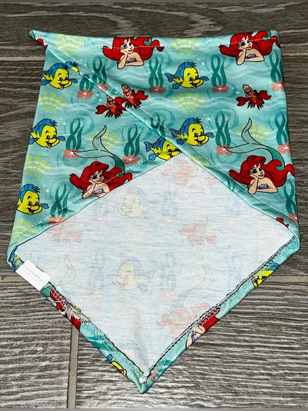 PetSmart Services Disney Princess The Little Mermaid Pet Bandana M/L 27” Ariel